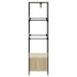 Armario de madera de ingeniería roble Sonoma 90x50x180