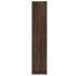 Aparador con LED madera ingeniería marrón roble