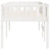 Cama para niños sin colchón madera maciza pino blanco 90x200