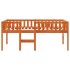 Cama de niños sin colchón madera maciza pino marrón 75x190