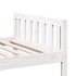 Cama para niños sin colchón madera maciza pino blanco 90x200