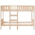 Litera de madera maciza de pino 80x200