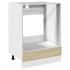 Set muebles de cocina 8 pzas madera de ingeniería roble