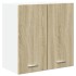 Set muebles de cocina 8 pzas madera de ingeniería roble