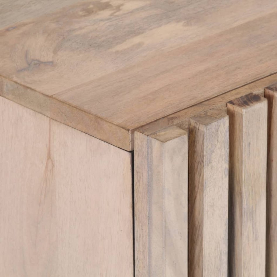 Aparador de madera maciza de mango 60x34x75