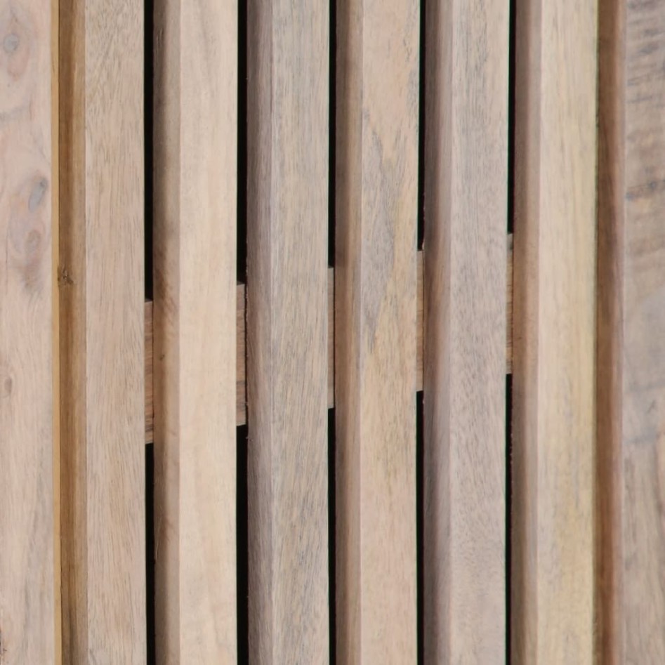 Aparador de madera maciza de mango 60x34x75