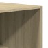 Armario de madera de ingeniería roble Sonoma 80x50x200