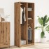 Armario de madera de ingeniería roble artesanal 80x50x200