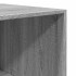 Armario de madera contrachapada gris Sonoma 100x50x200