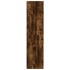 Armario de madera de ingeniería roble ahumado 50x50x200