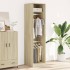 Armario de madera contrachapada color roble 50x50x200
