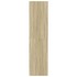 Armario de madera contrachapada color roble 50x50x200