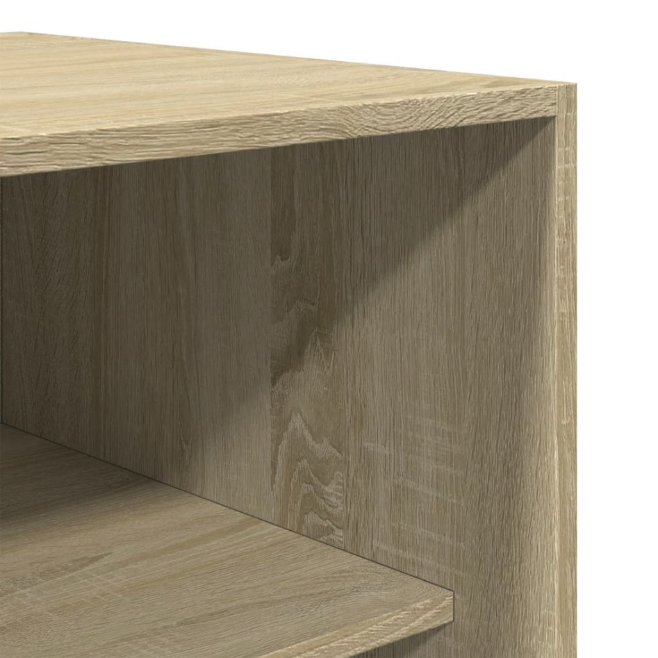 Armario de madera contrachapada color roble 50x50x200