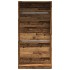 Armario de madera ingeniería envejecida 100x50x200