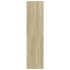 Armario madera contrachapada color roble Sonoma 100x50x200