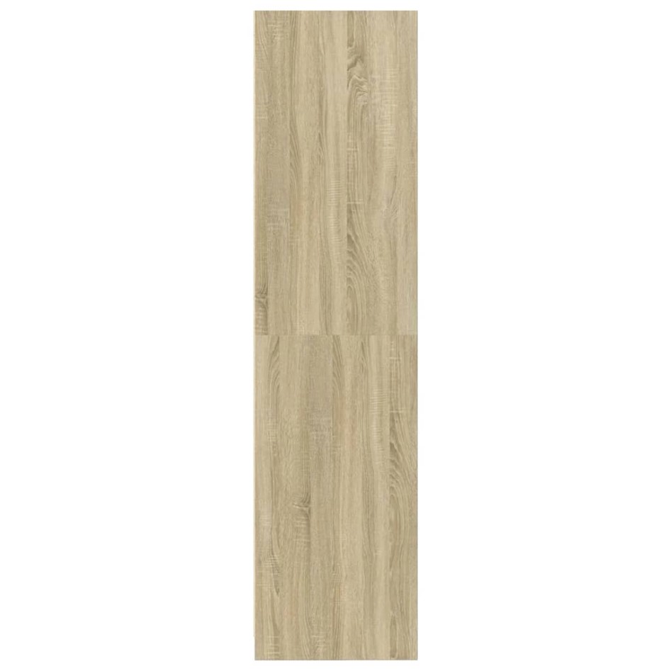 Armario madera contrachapada color roble Sonoma 100x50x200