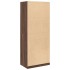 Armario madera de ingeniería color roble marrón 80x50x200