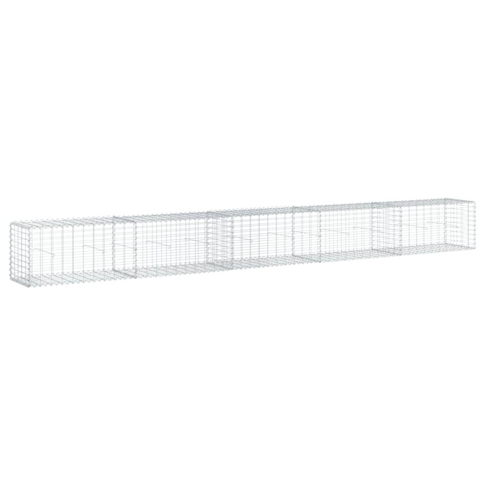 Cesta de gaviones con cubierta hierro galvanizado 500x50x50