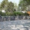 Cesta de gaviones con cubierta hierro galvanizado 1000x50x50 cm