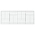 Cesta de gaviones con cubierta hierro galvanizado 400x50x150