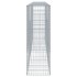 Cesta de gaviones con cubierta hierro galvanizado 400x50x150