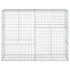 Cesta de gaviones con cubierta hierro galvanizado 200x50x150
