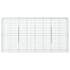 Cesta de gaviones con cubierta hierro galvanizado 400x50x200