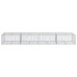 Cesta de gaviones con cubierta hierro galvanizado 400x100x50