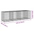 Cesta de gaviones con cubierta hierro galvanizado