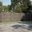 Cesta de gaviones con cubierta hierro galvanizado 450x100x100cm