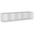 Cesta de gaviones con cubierta hierro galvanizado
