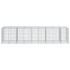 Cesta de gaviones con cubierta hierro galvanizado