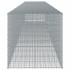 Cesta de gaviones con cubierta hierro galvanizado