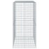 Cesta de gaviones con cubierta hierro galvanizado