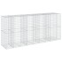 Cesta de gaviones con cubierta hierro galvanizado