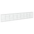 Cesta de gaviones con cubierta hierro galvanizado 900x50x150