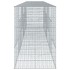 Cesta de gaviones con cubierta hierro galvanizado