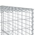 Cesta de gaviones con cubierta hierro galvanizado