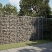 Cesta de gaviones con cubierta hierro galvanizado 350x100x200cm