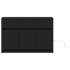 Mueble de TV con LED madera de ingeniería negro 91x34x61