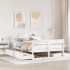 Estructura de cama sin colchón madera maciza de pino 160x200