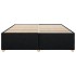 Cama sin colchón tela negro 200x200