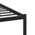 Estructura cama con cabecero sin colchón marrón roble