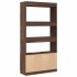 Aparador alto madera de ingeniería roble marrón 92x33x180