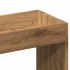 Aparador alto madera de ingeniería roble artesanal 92x33x180