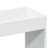 Aparador alto madera de ingeniería blanco 92x33x180