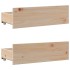 Cama sin colchón con cajones madera maciza de pino 140x190
