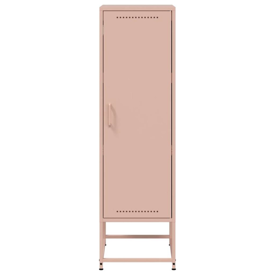 Aparador de acero rosa 36x39x123