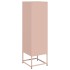 Aparador de acero rosa 36x39x123