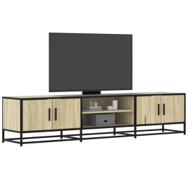 Mueble para TV madera de ingeniería roble Sonoma 180x35x41